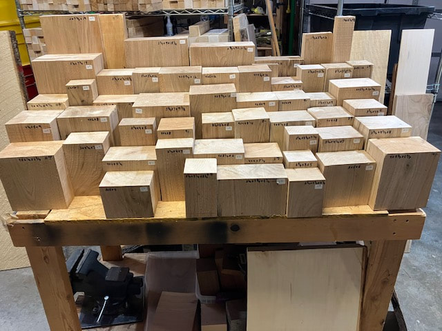 Butternut Carving Blocks